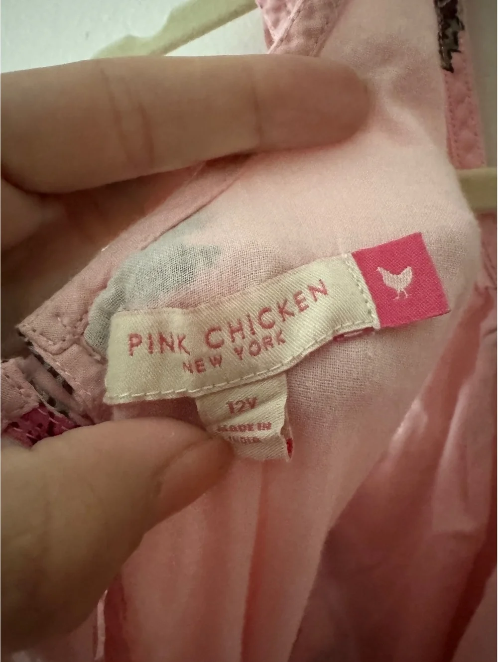 Pink Chicken Girls Eloise Dress - Blush Marigold